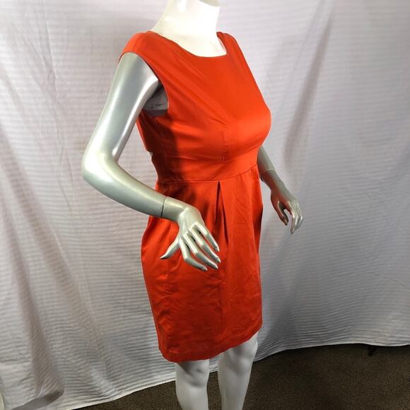 Michael Michael Kors Dress Cut Out Back Orange 12 NWT - Picture 3 of 13